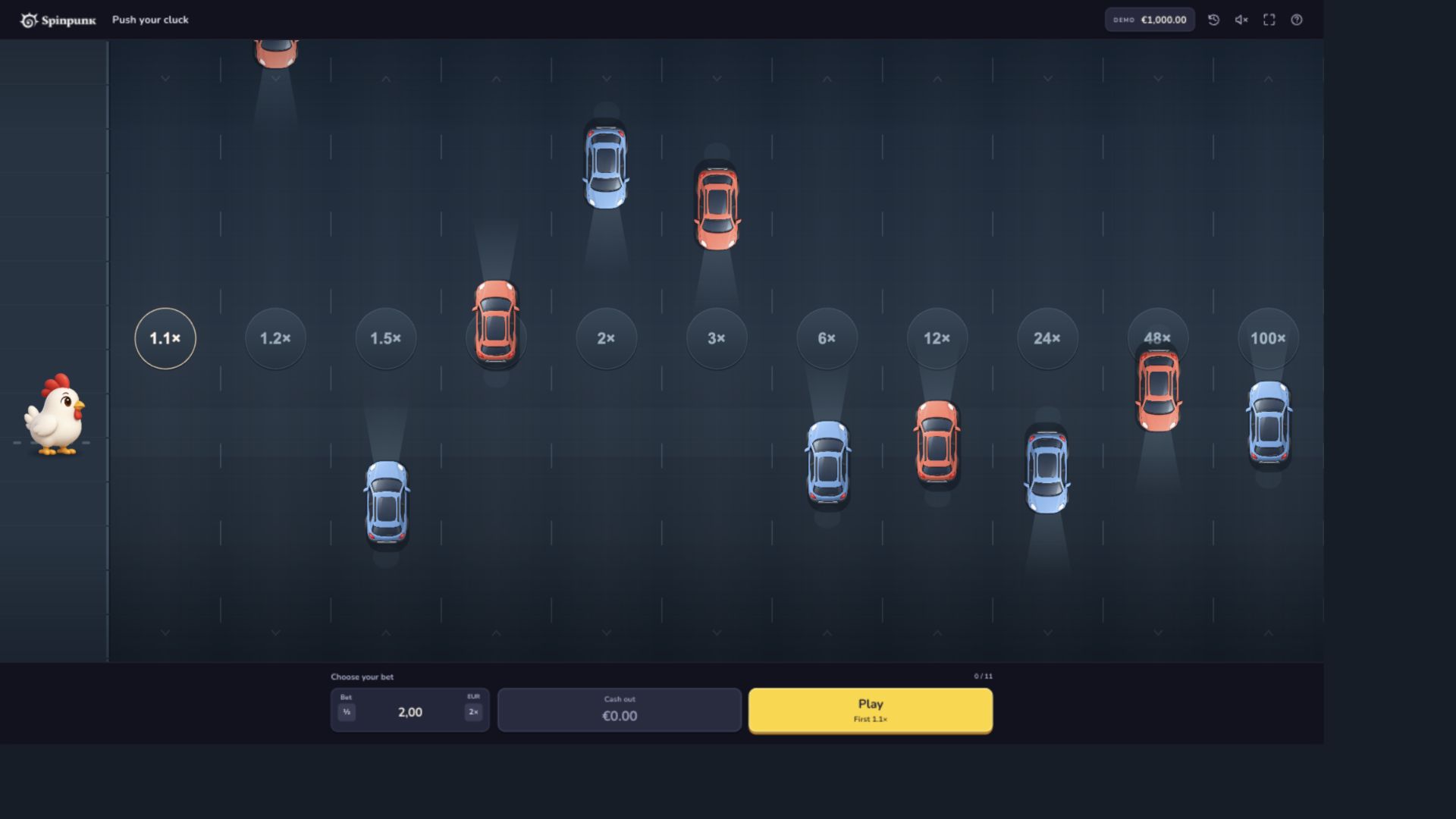 Push your cluck screenshot 1